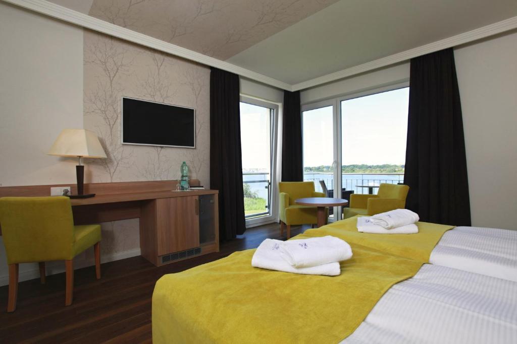 Hotel Warnow Росток Номер фото
